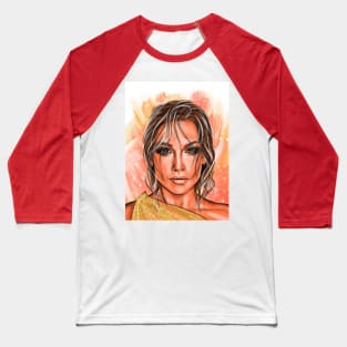 Jennifer Lopez Baseball T-Shirt